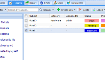 iHelpdesk screenshot