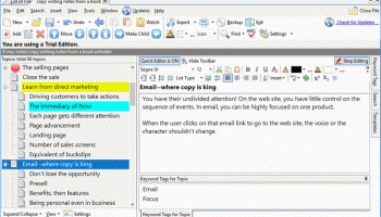 WhizFolders Outliner screenshot