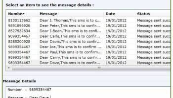 SMS Software Download screenshot