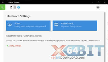 Lenovo Vantage screenshot