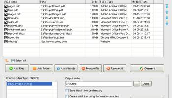 Okdo All to Png Converter Professional screenshot