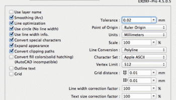 EXDXF-Pro4 for Win screenshot