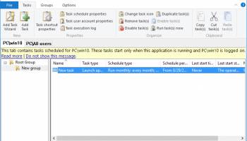 Advanced Task Scheduler screenshot