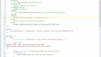 PowerShell Scripts for SQL Server screenshot