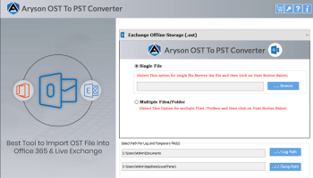 Converter Tools for OST to PST screenshot