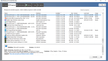 Mirekusoft Install Monitor screenshot