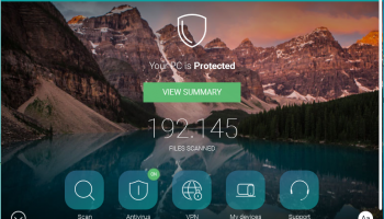 Panda Free Antivirus screenshot