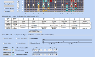Guitar Analyzer Software Publisher screenshot
