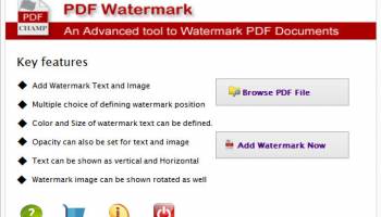 PDF Watermark screenshot