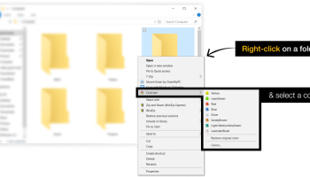 Folder Colorizer screenshot