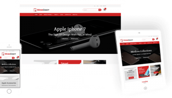 OdooMobiCraftTheme screenshot