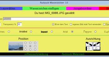 Ruckzuck Wasserzeichen screenshot