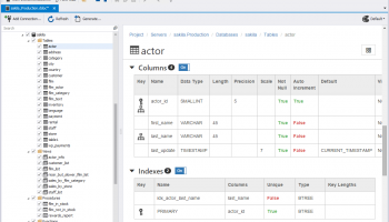 dbForge Documenter for MySQL screenshot