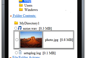 HomeWeb Personal Cloud screenshot