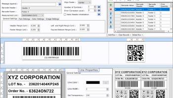Packaging Barcode Generator screenshot