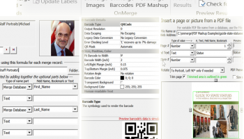 OnMerge Images+Barcodes screenshot