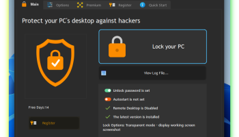 Desktop Secret Lock screenshot