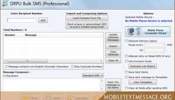 Mobile Text Message Apps screenshot