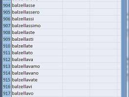 Wordlist Italian screenshot