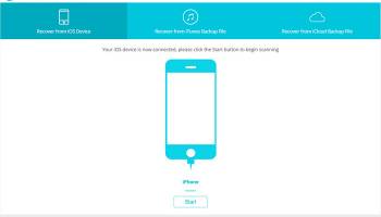PanFone Data Recovery screenshot