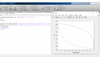 CAPE-OPEN Thermo Import for Matlab screenshot