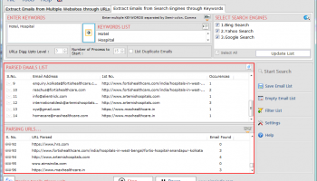 Advance Web Email Extractor Professional screenshot