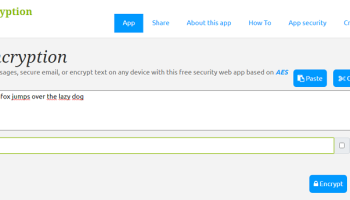 AESencryption.org screenshot