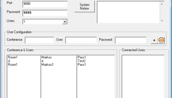 Secure Conference Texting screenshot