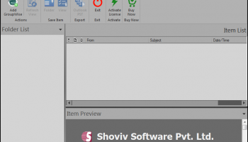 Groupwise to outlook screenshot
