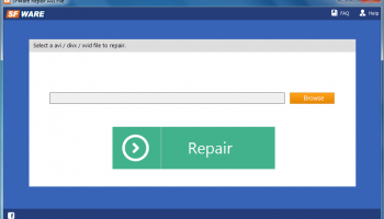 SFWare Repair AVI File screenshot