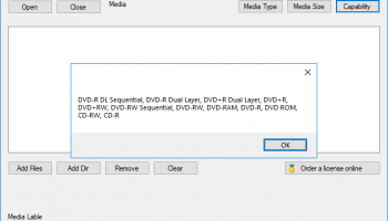 CSDVDCDBurner screenshot