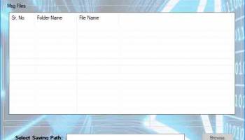 MSG to EML Converter Software screenshot