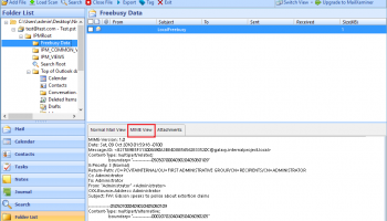 PST Viewer Pro Free Download screenshot