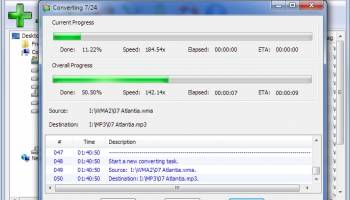 WMA To MP3 Converter screenshot