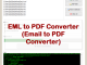 VeryUtils EML to PDF Converter