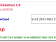 Credit Card Validator