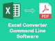 VeryUtils Excel Converter Command Line