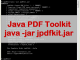 VeryUtils Java PDF Toolkit jpdfkit