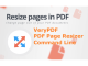 VeryUtils PDF Page Resizer Command Line