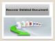 Recover Deleted Document